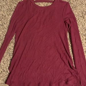 Aeropostale flowy knit long sleeve size xs